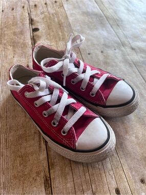 Kids Red Converse